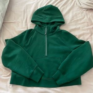 NWOT Lululemon Oversized Scuba Half Zip
